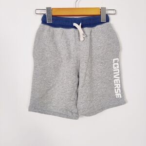 Converse All Star Boy's Terry Shorts Gray Size 5 6 Years Cotton Sporty Gorpcore